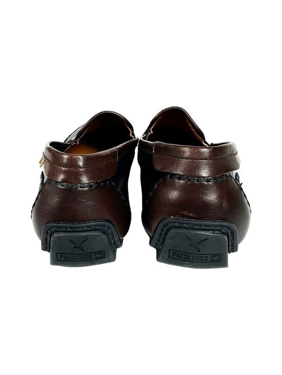Pikolinos Conil M1S-3193C1 Mens Loafers Size 43 Black Brown Leather Slip On main image 4